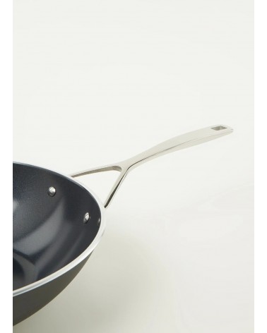 Ceraforce wokpan 30 cm - vlakke bodem